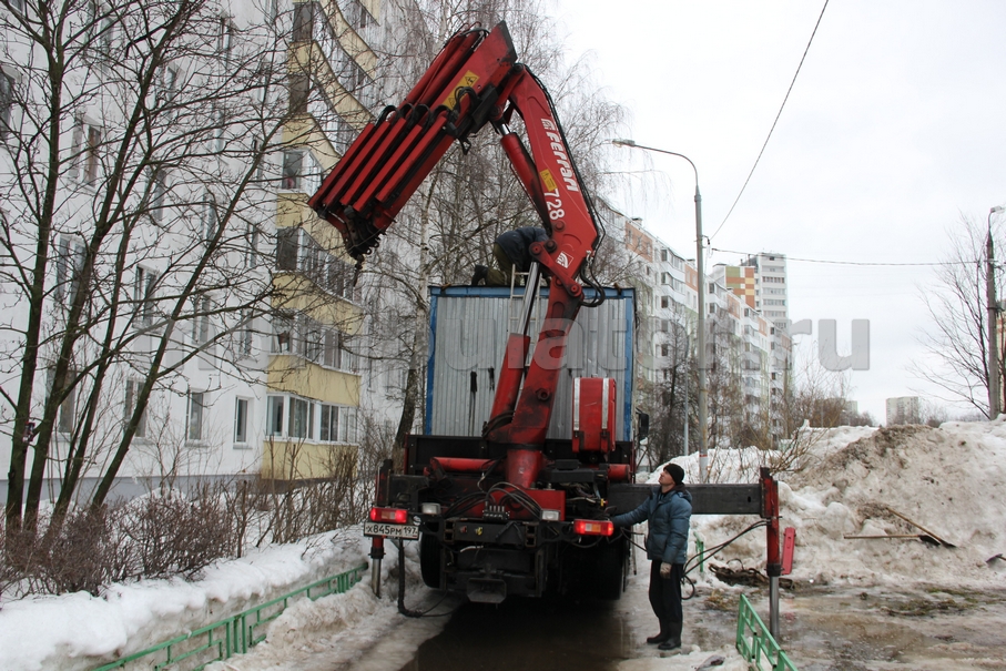 перевозка бытовок