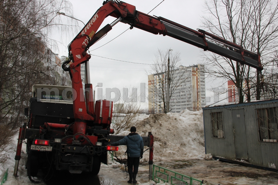 перевозка бытовок